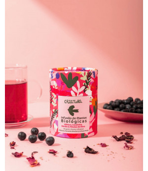 Bio-Kräuteraufguss Hibiskus / Schachtelhalm / Heidelbeere / Rosenblätter