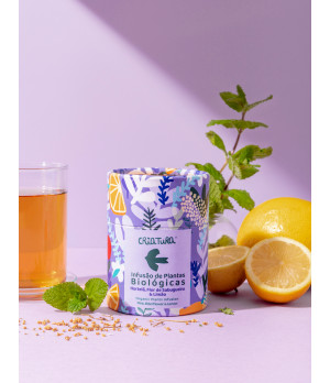 Bio-Kräuteraufguss Minze / Holunderblüte / Zitrone