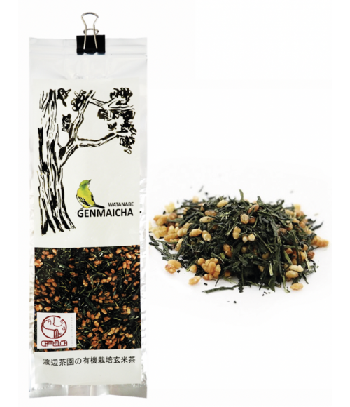 Grüner Tee mit geröstetem Reis