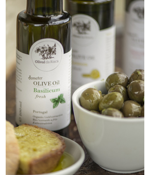Bio Basilikum Olivenöl - Demeter