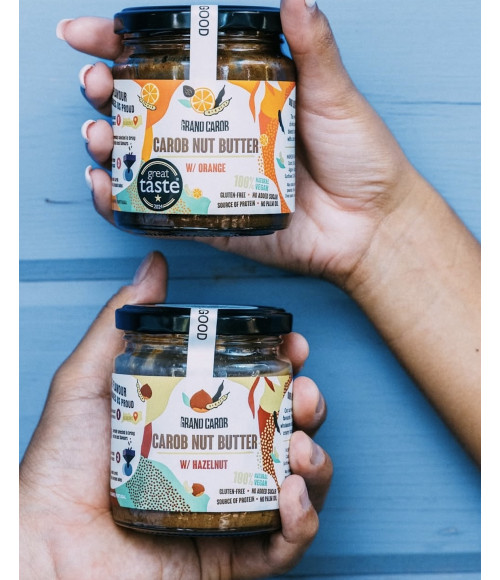 Carob-Nusscreme mit Haselnüssen