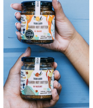 Carob-Nusscreme mit Haselnüssen