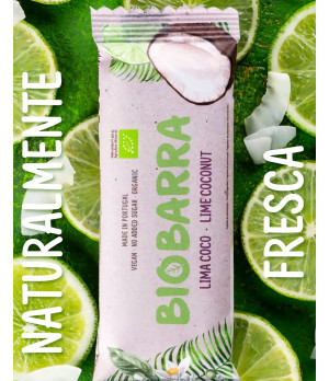 Bio Energie Riegel mit Limette und Kokos